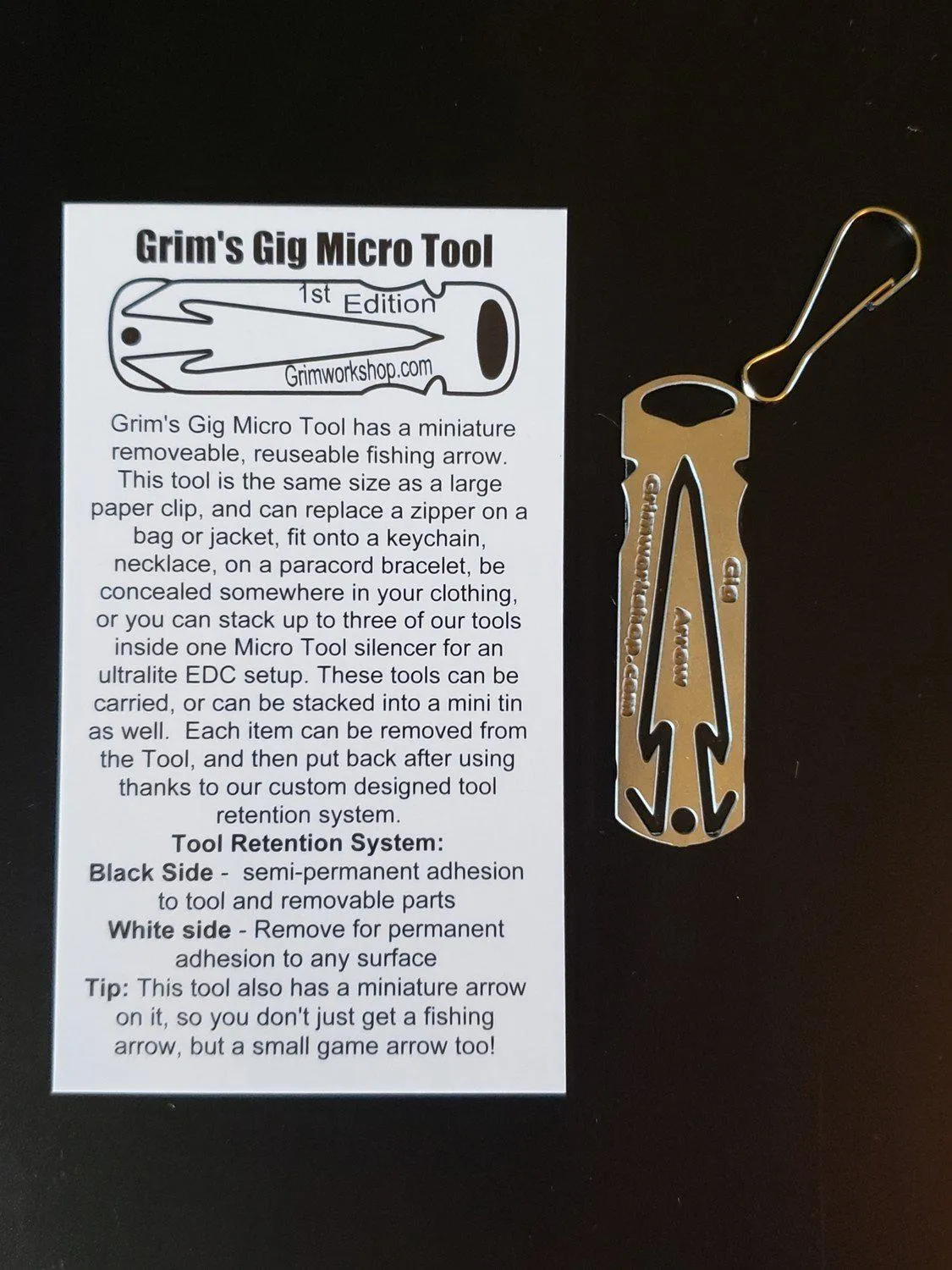 Gig Micro Tool: Micro Frog and Fish Gig Tool