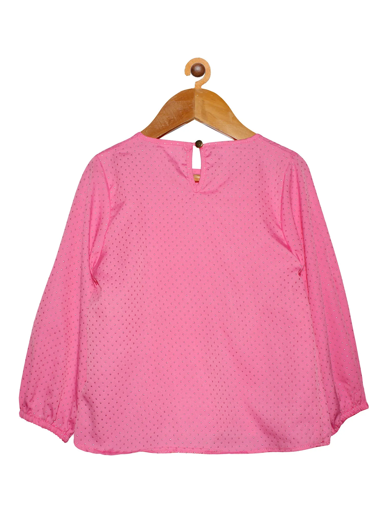 Girls Full Sleeve Cut & Sew Frill Layer Top