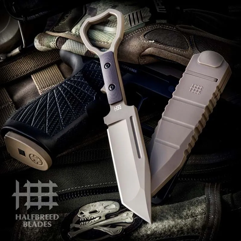 Halfbreed Blades Compact Clearance Knife & Trainer Bundle CCK-02