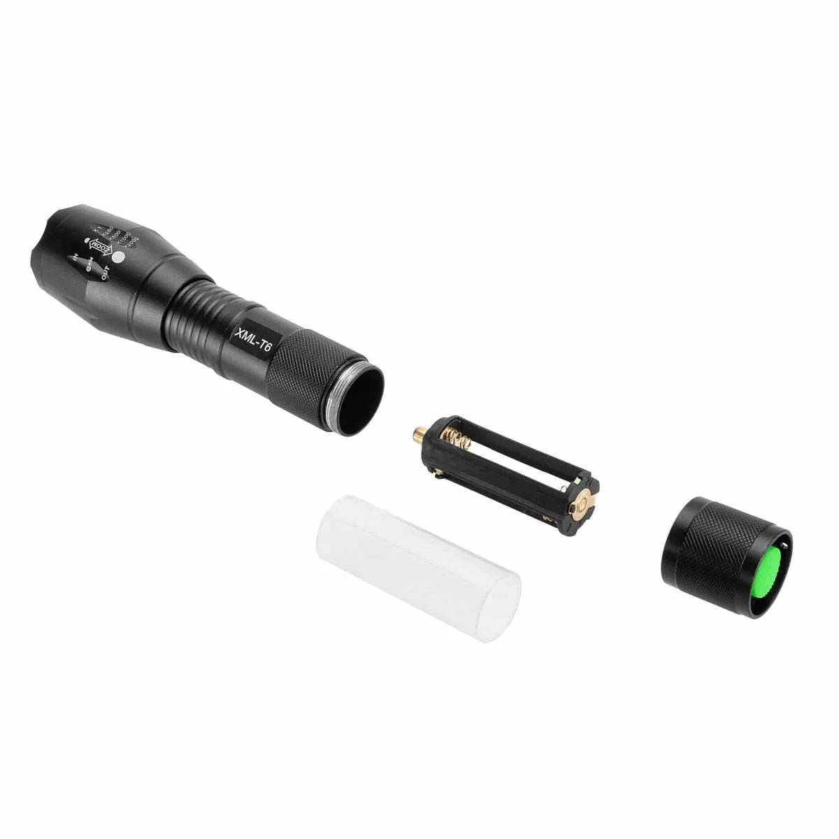 Handheld Portable Flashlight with Zoom