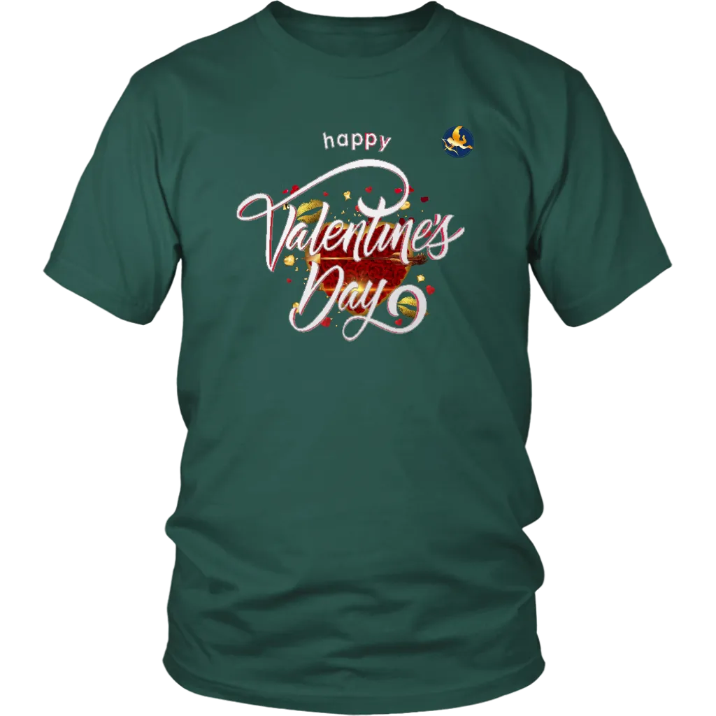 Happy Valentine's Day Shirt Mens Womens| Couples Valentines Shirts (12 Colors)