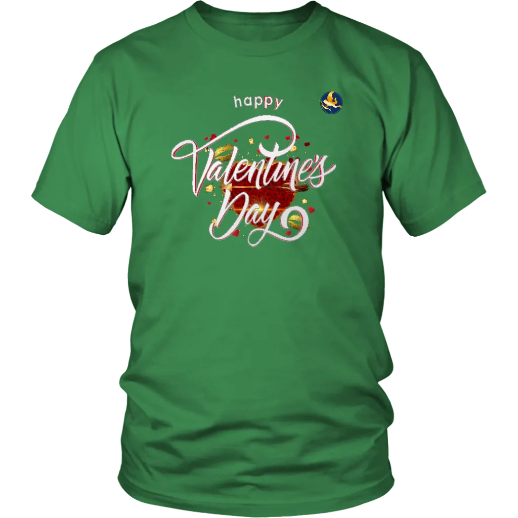 Happy Valentine's Day Shirt Mens Womens| Couples Valentines Shirts (12 Colors)