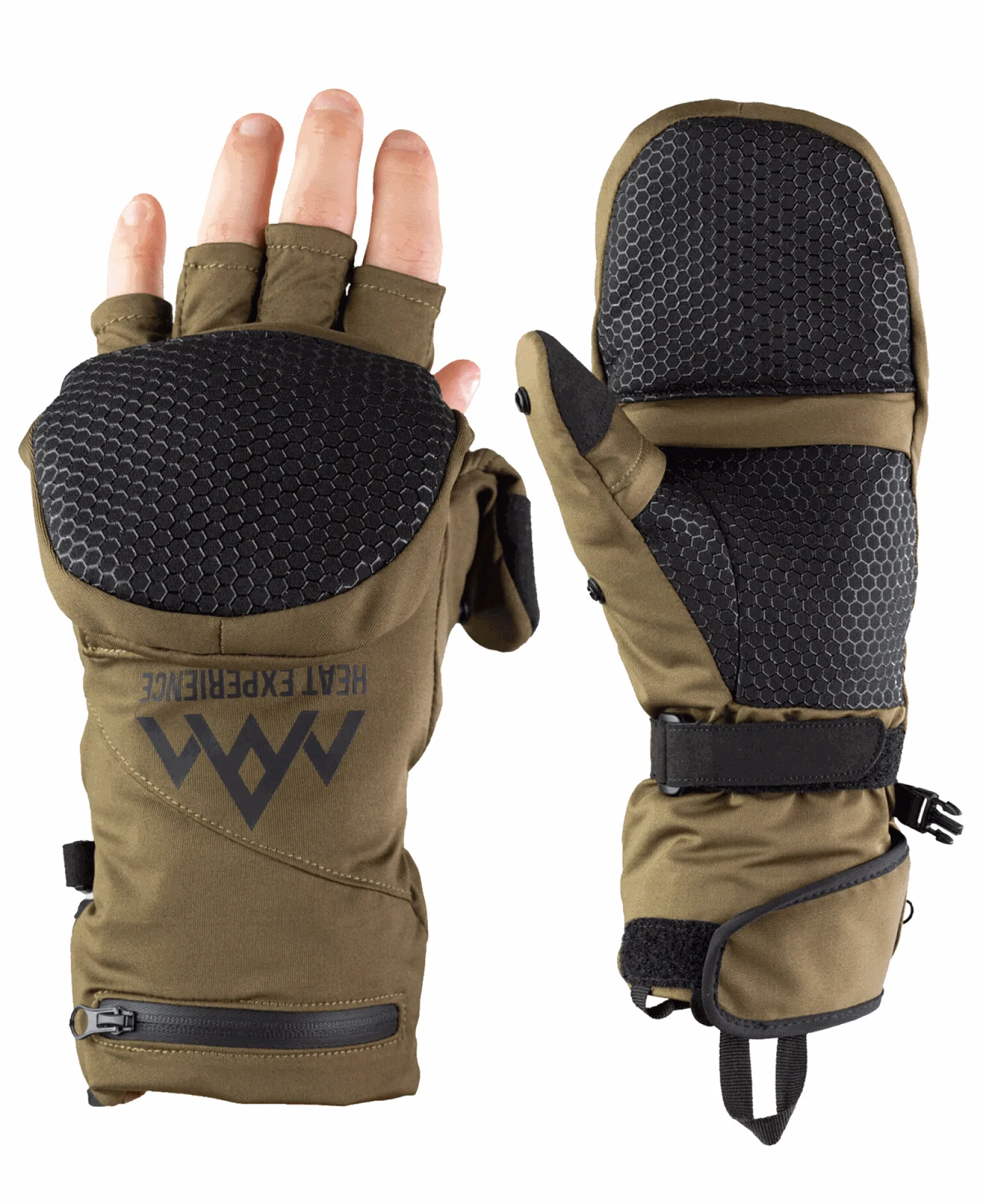 Heated Hunting Mittens