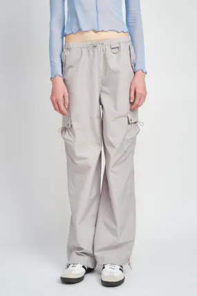 HIGH RISE CARGO PANTS