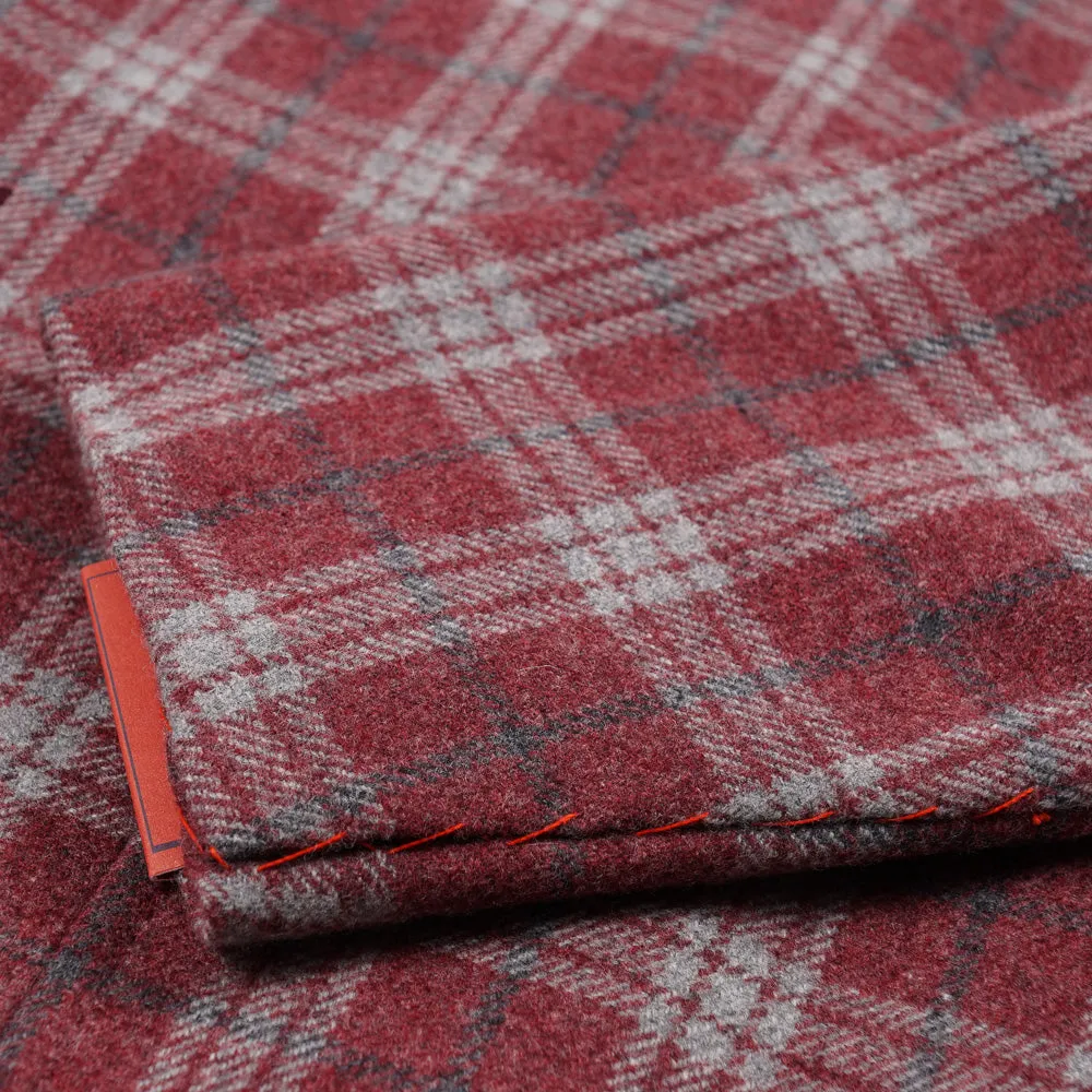 Isaia Soft Flannel Wool Sport Coat