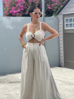 Ivory Palazzo Set