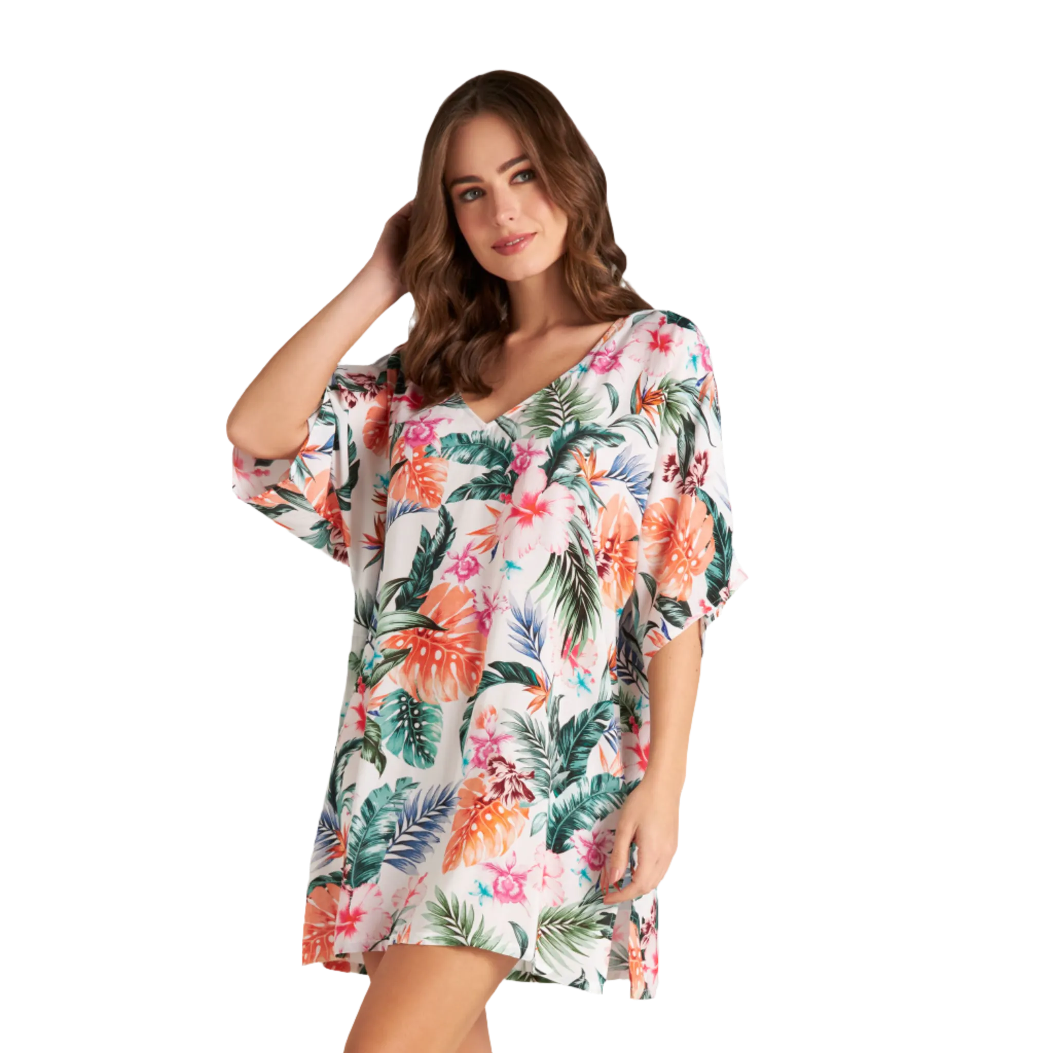 Jantzen Celia Tunic Coverup - Hawaiian Terrace