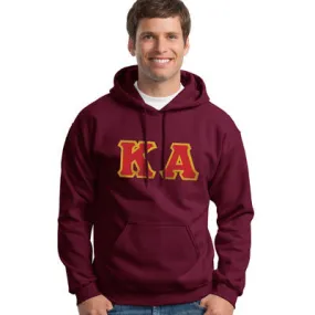 Kappa Alpha Hooded Sweatshirt - G185 - TWILL