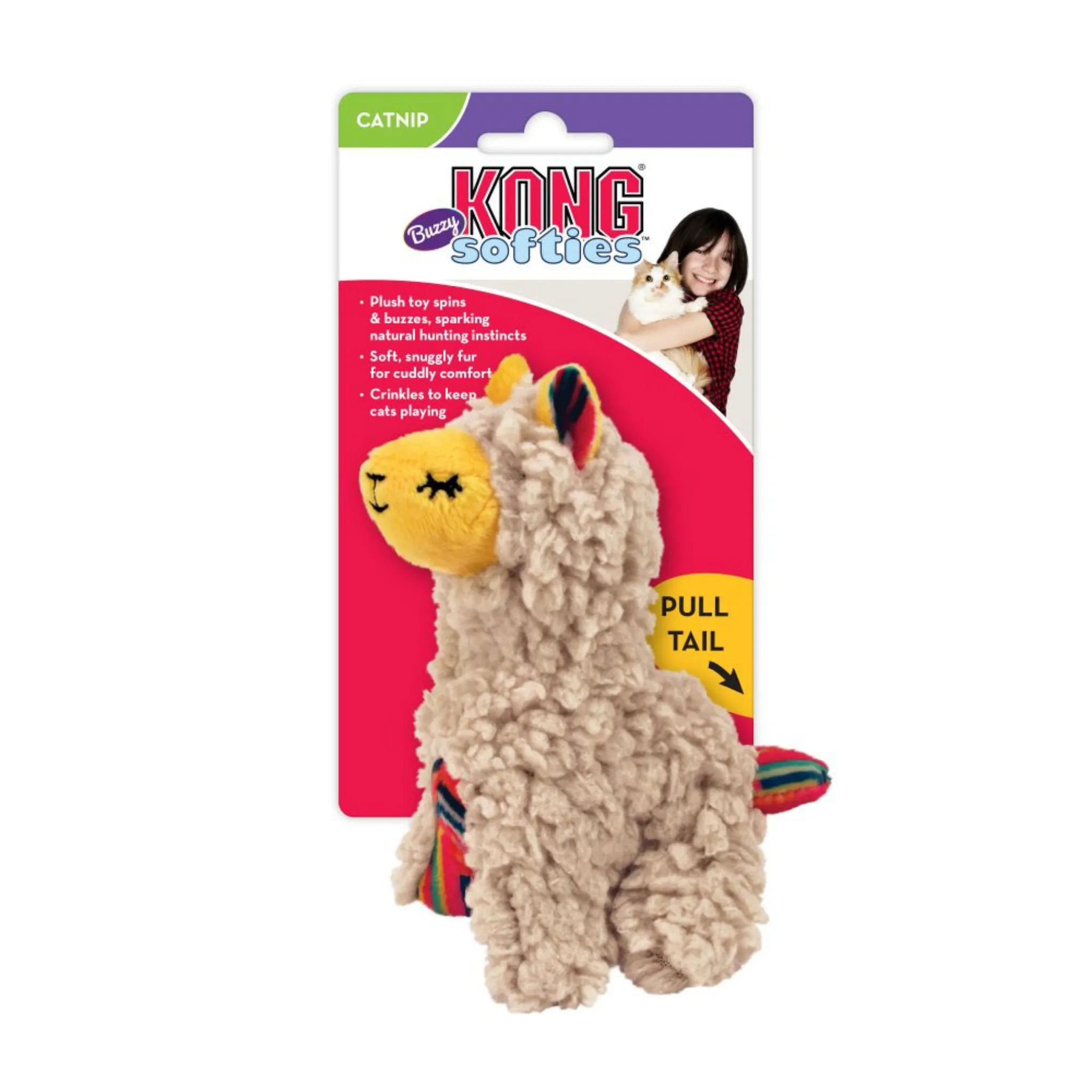 Kong Softies Buzzy Llama