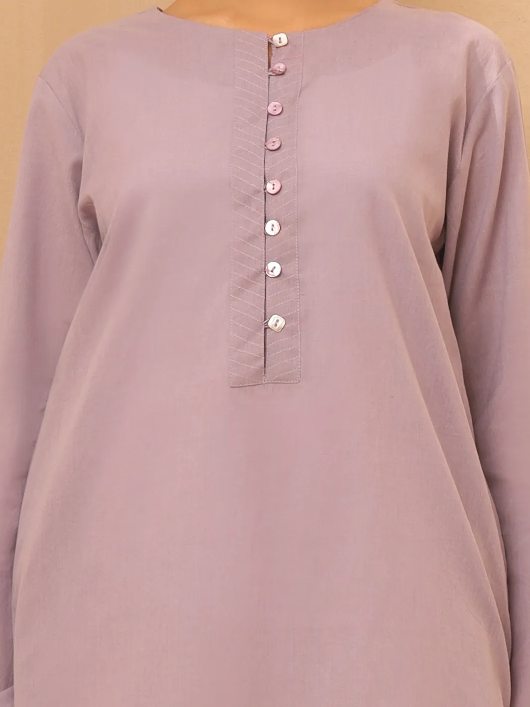 Lilac Linen Tunic - ALCR-LK-1019