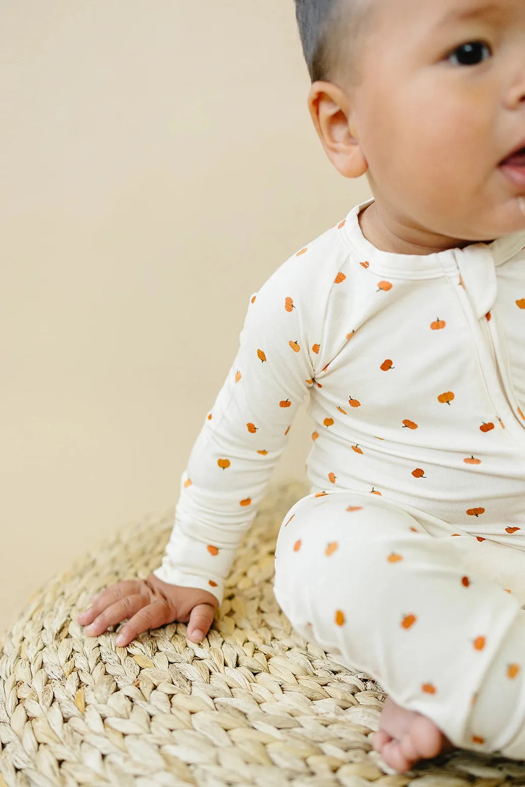 Little Joy Co. Zippy Romper - Pumpkins