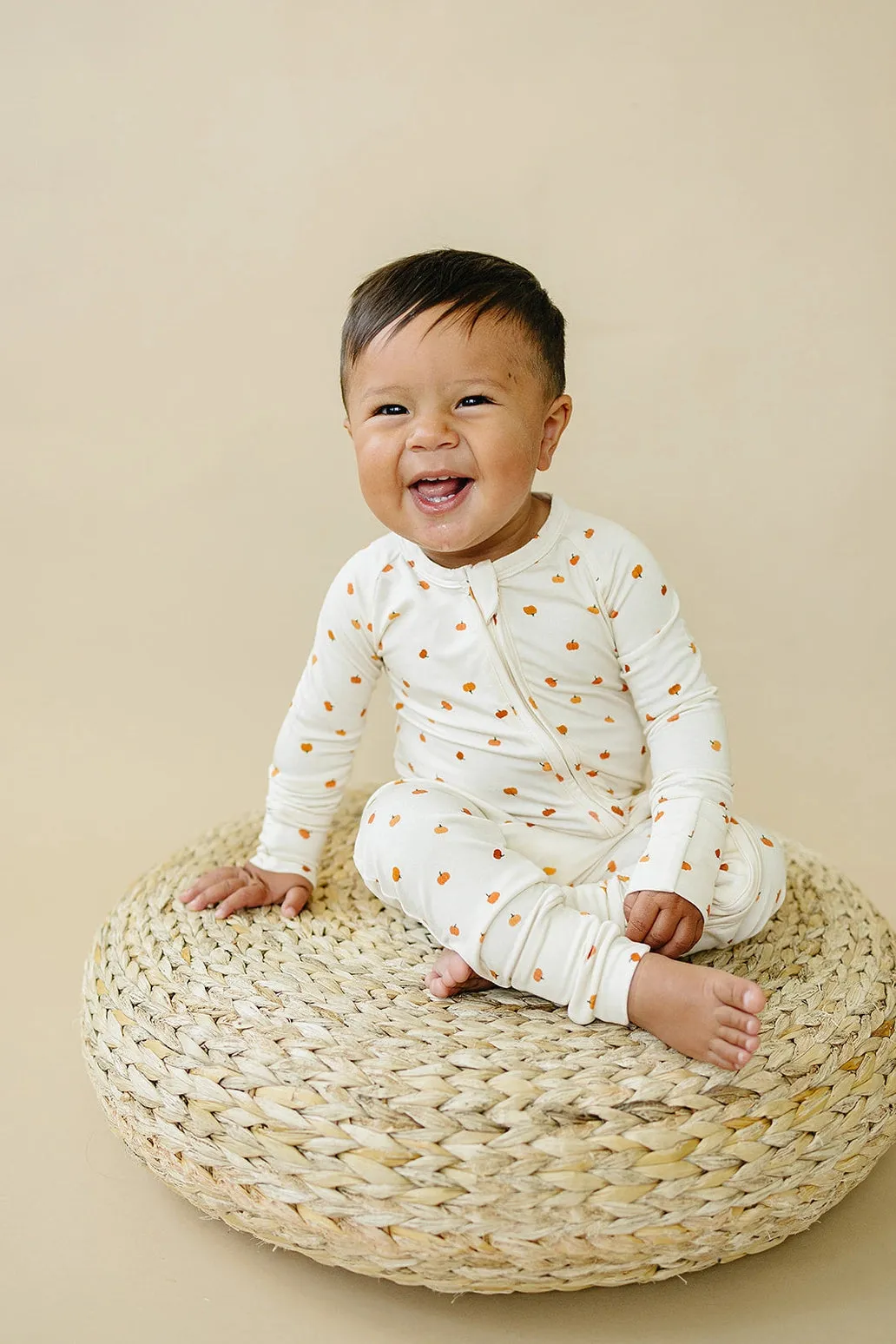 Little Joy Co. Zippy Romper - Pumpkins