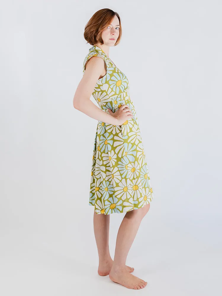 Lucille Dress - Pear Flowers