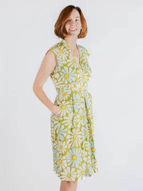 Lucille Dress - Pear Flowers