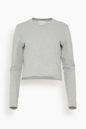 Masal Long Sleeve Shirt in Grey Melange