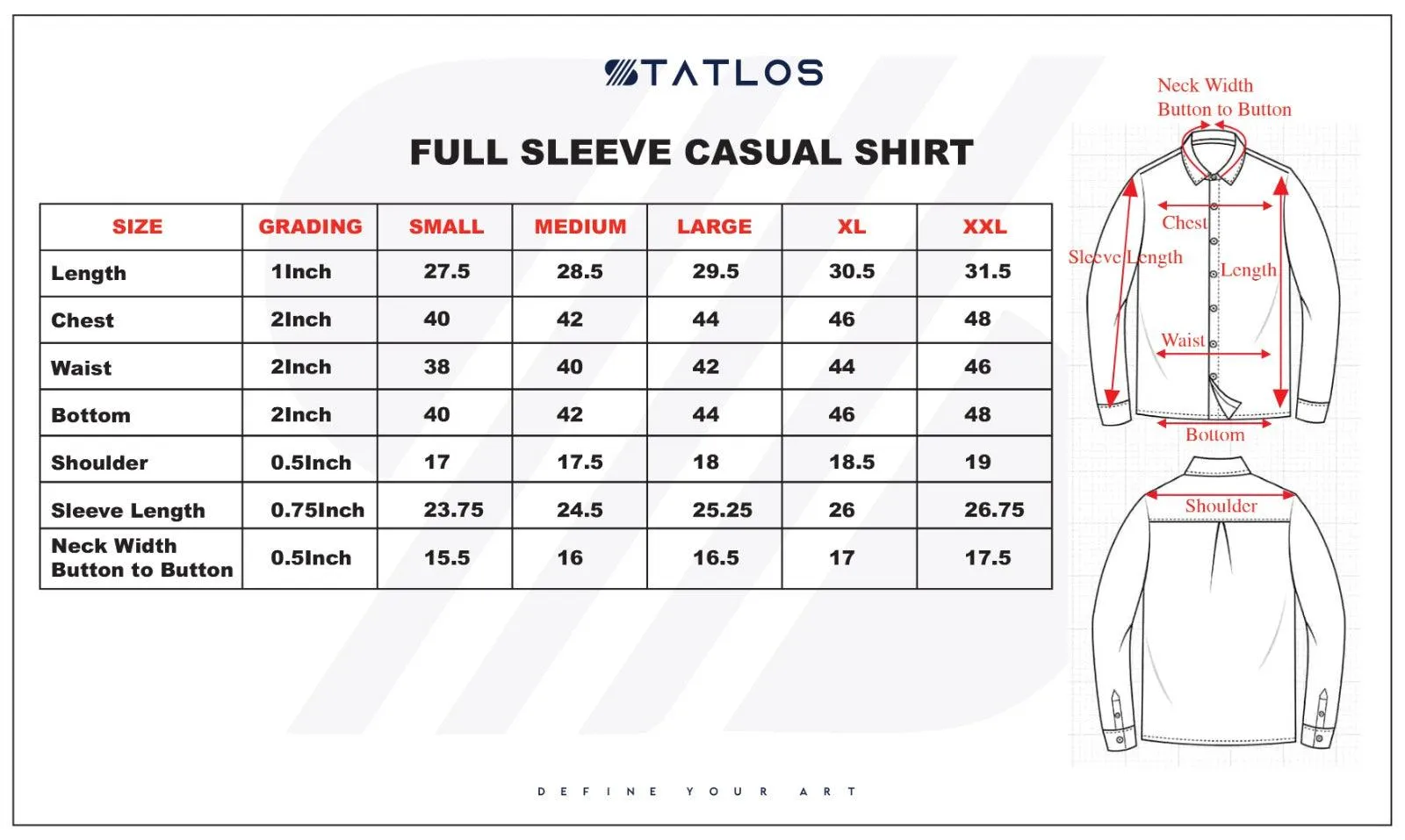 Men's Geometric Shape Dark Navy Full Sleeve Shirt