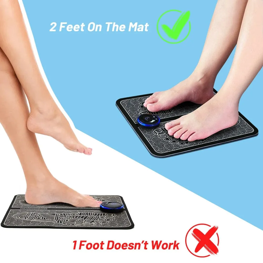 Meridiflex™ EMS Foot Mat - Helps Relieve Neuropathy in the legs and feet...