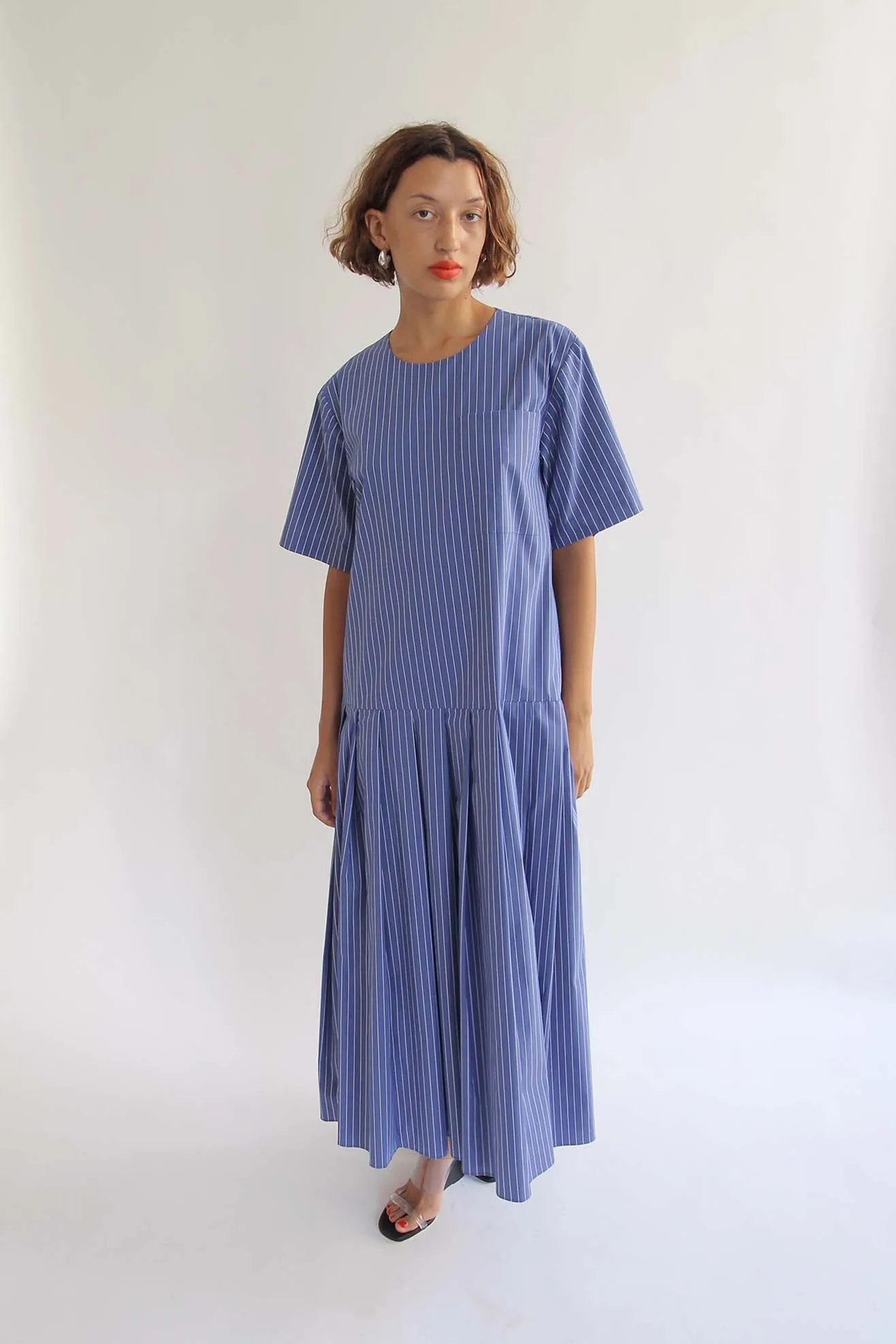 MR. LARKIN, Mona Dress, Admiral Blue