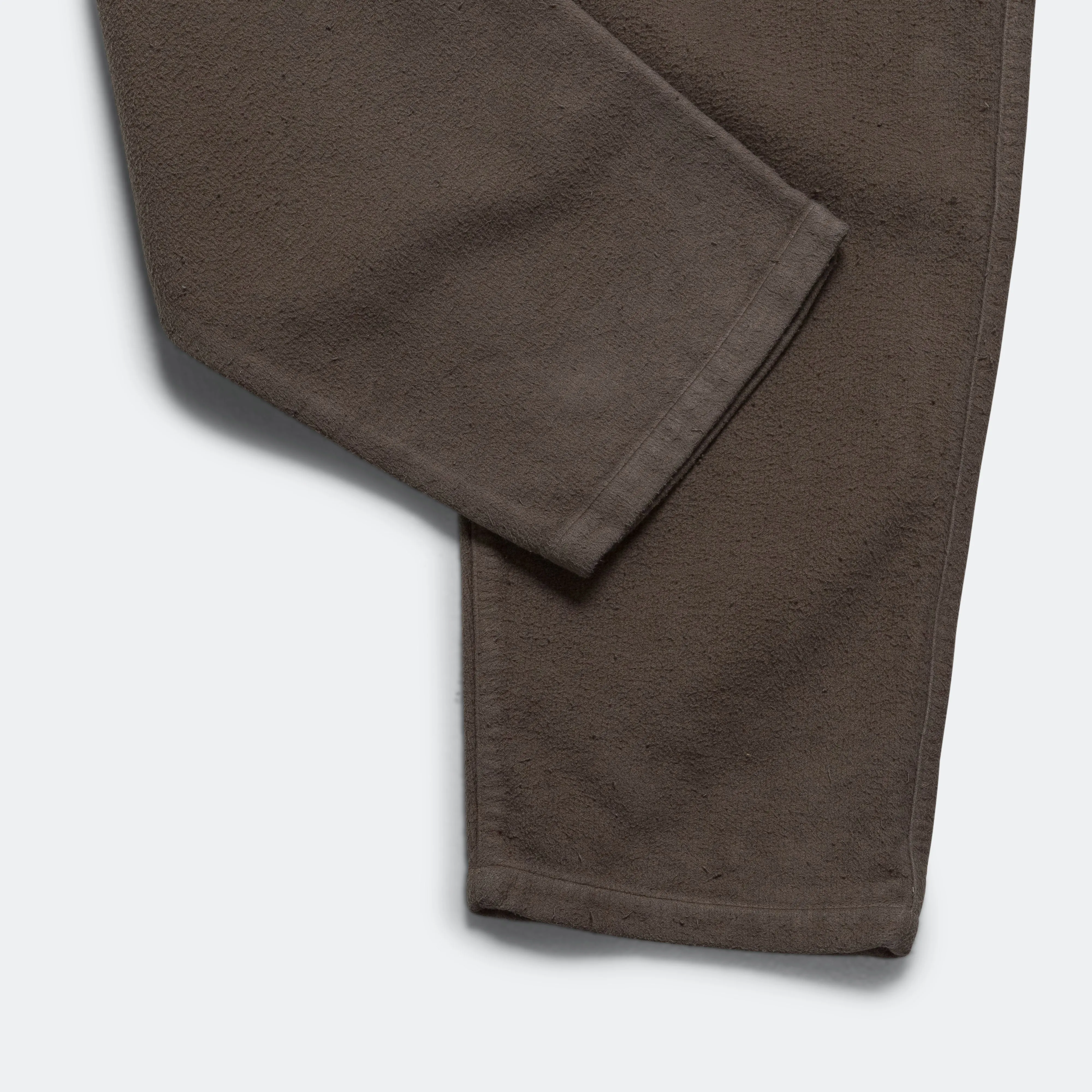 Napped Heat-Corduroy EASY Pants - Gray