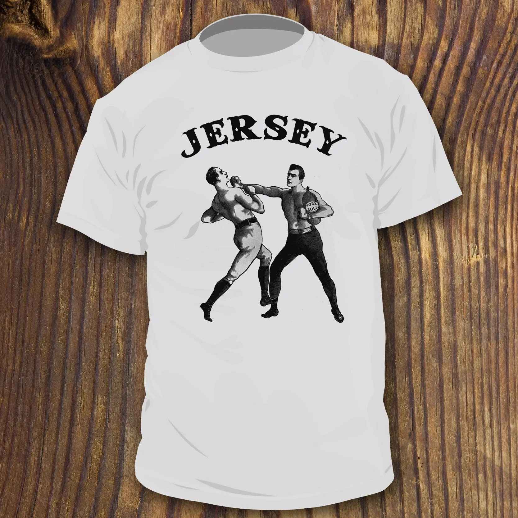 New Jersey Pork Roll shirt with Boxing Men