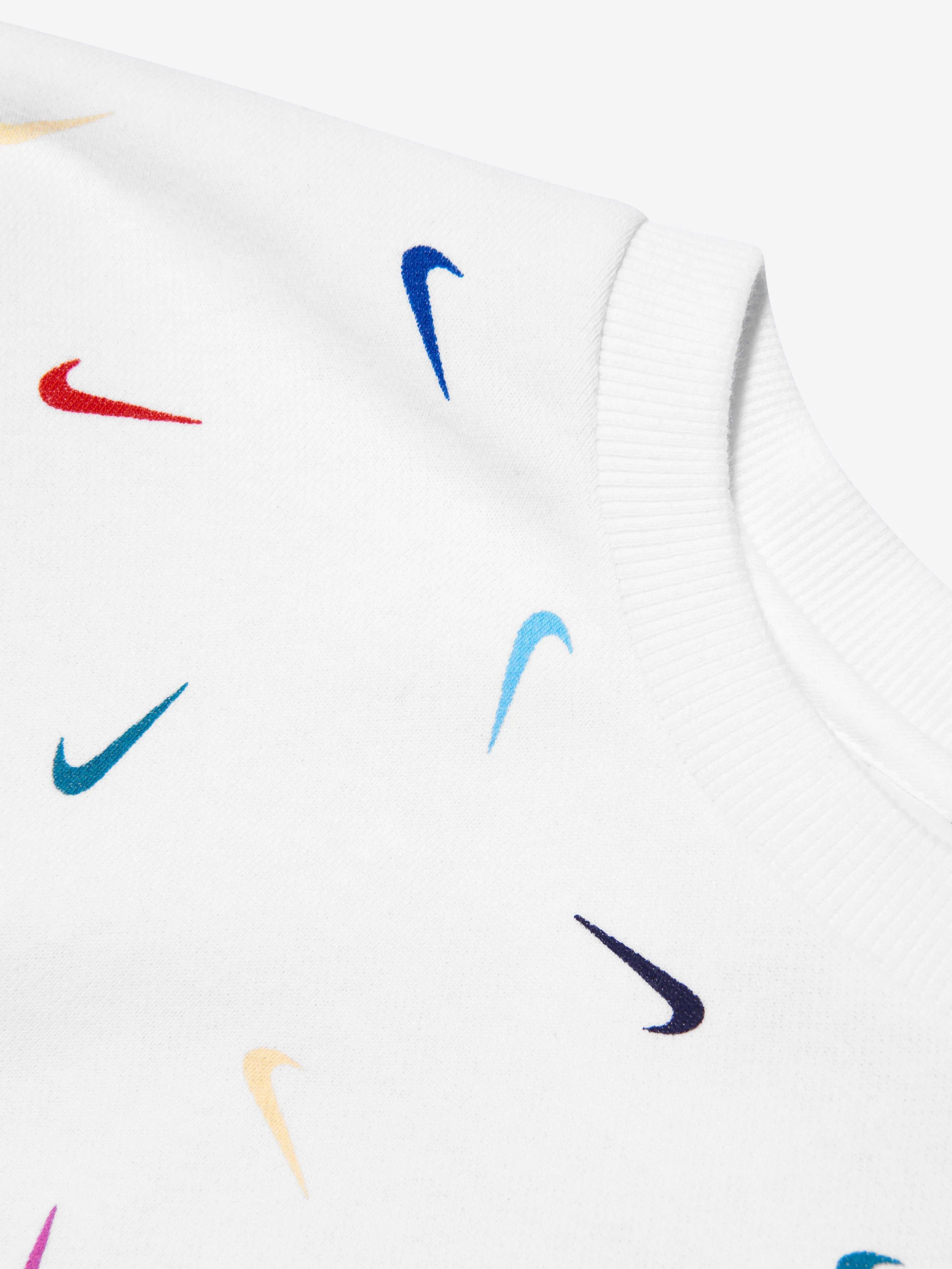 Nike Girls Sweatshirt in White