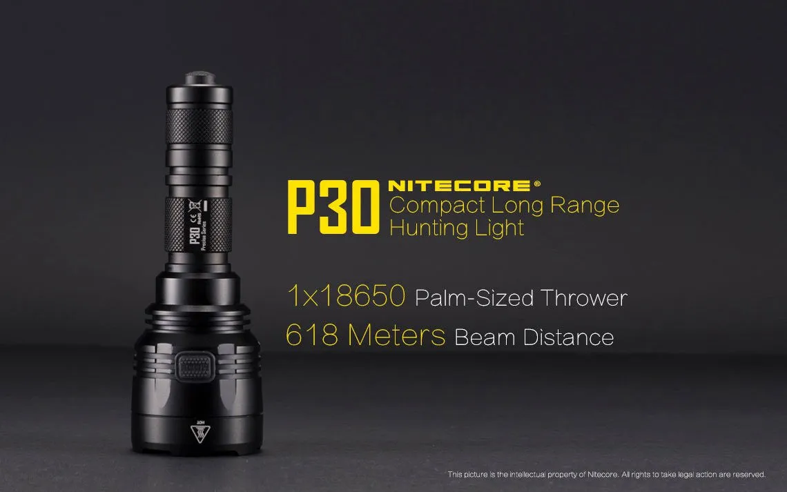 Nitecore P30 Long Range Hunting LED Flashlight