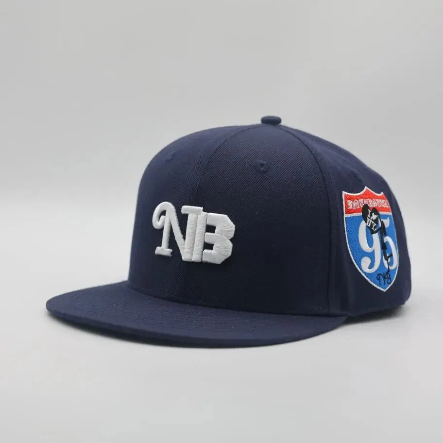 NLB VINTAGE "I95×I❤️NYC" Fitted Classic New York City Baseball Cap