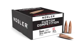 Nosler 8mm 200gr HPBT Projectiles - 100pk