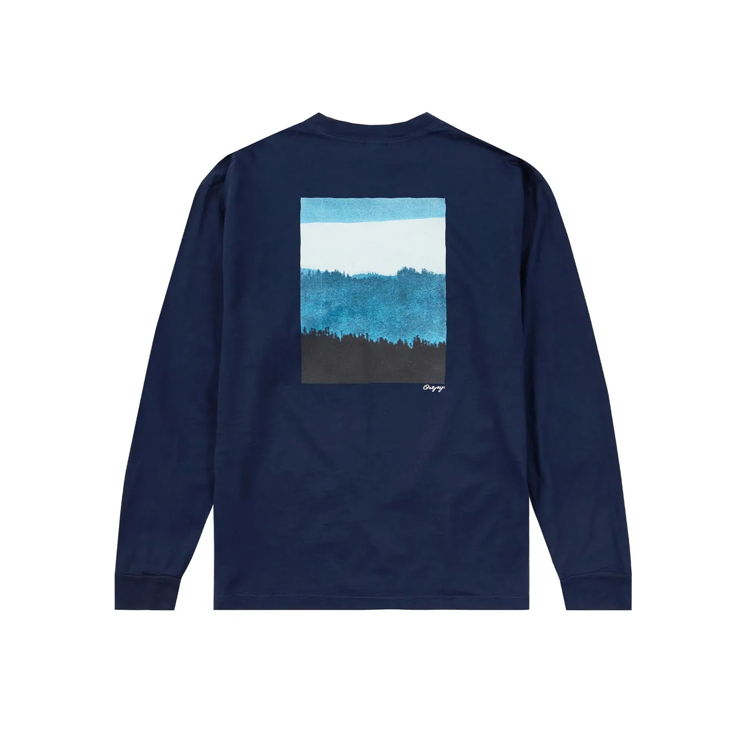 Only NY Surveyor Long Sleeve T-Shirt - Navy