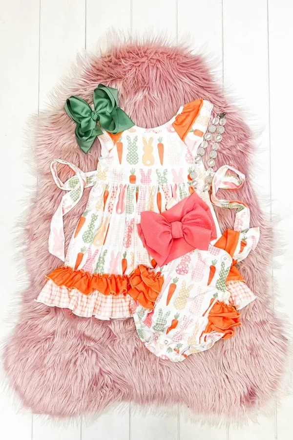 Orange Bunny Dress