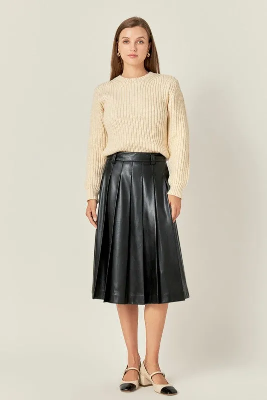 Penelope Pleated Skirt