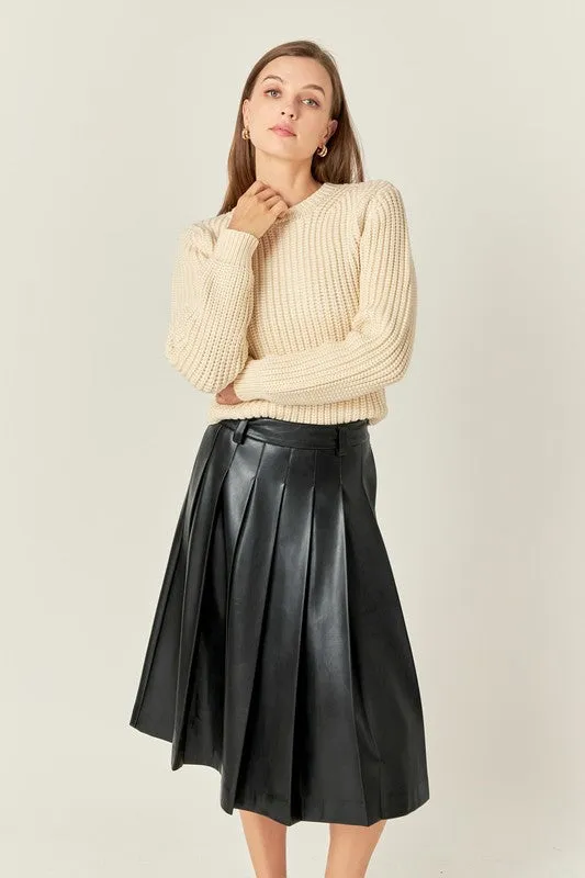 Penelope Pleated Skirt