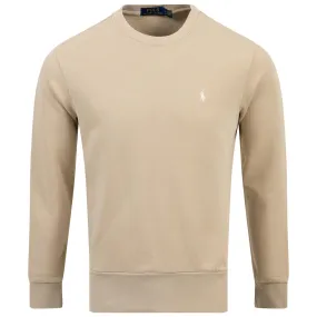 Polo Golf Standard Fit Cotton Terry Sweatshirt Coastal Beige - SS24