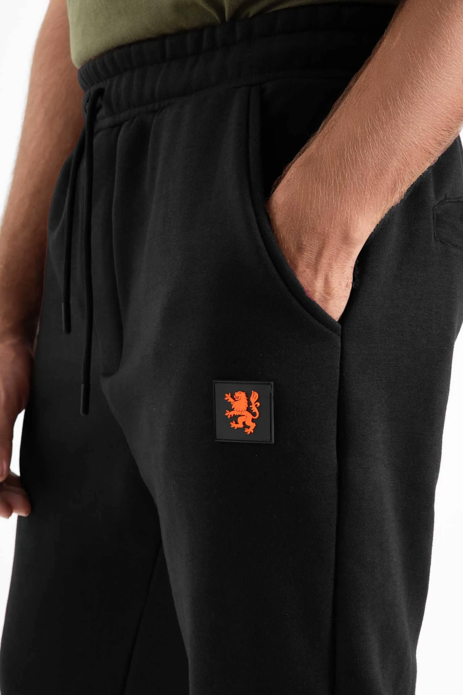 Polo Republica Men's Leo Rubber Badge Fleece Sweatpants