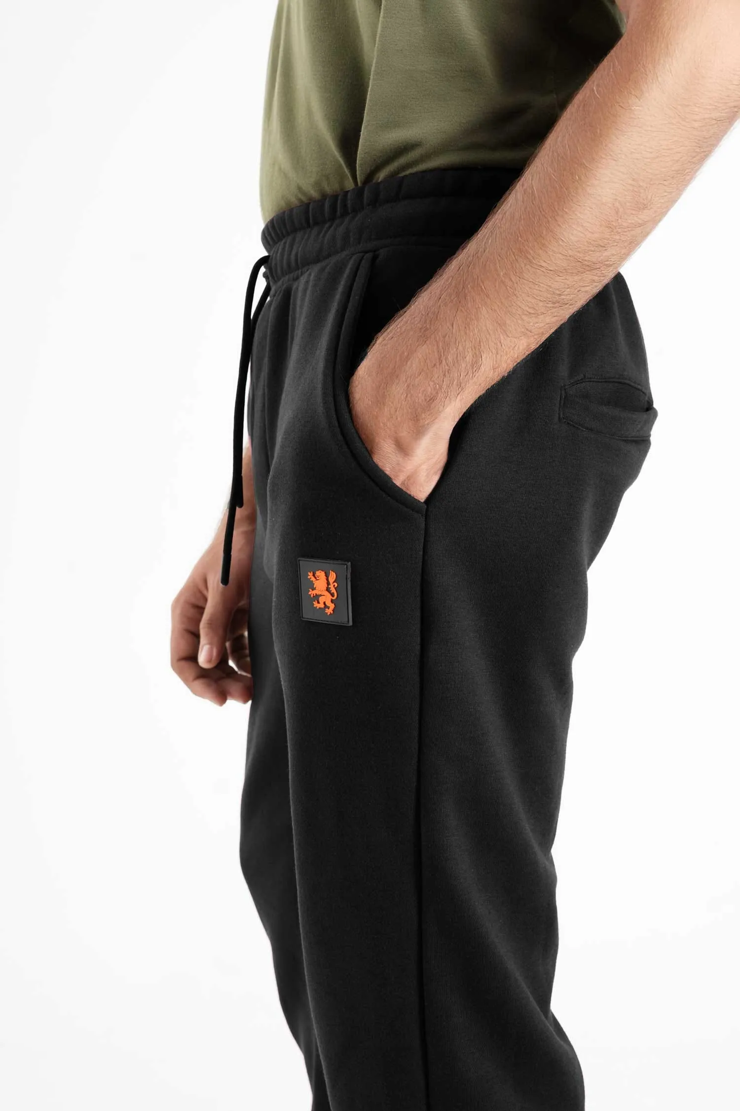 Polo Republica Men's Leo Rubber Badge Fleece Sweatpants