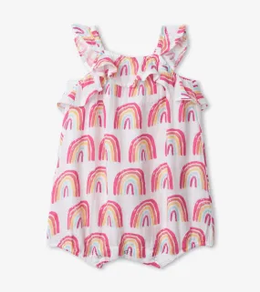 Pretty Rainbows Baby Bubble Romper | Hatley