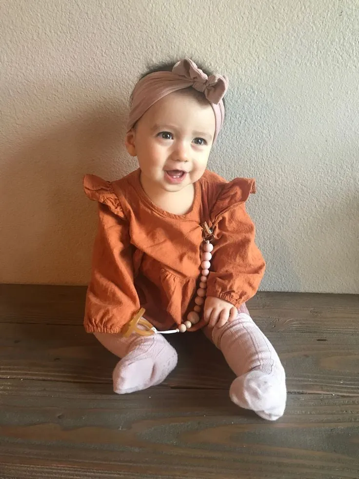 Pumpkin Spice Balloon Romper #100039