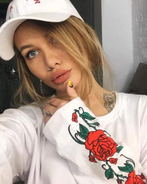 Rose Long Sleeve T-Shirt