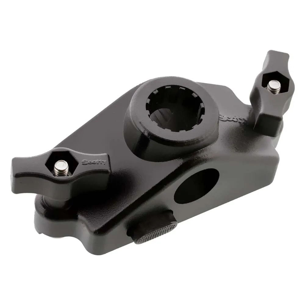 Scotty 0343 Locking Gunnel Track Mount [0343-BK]