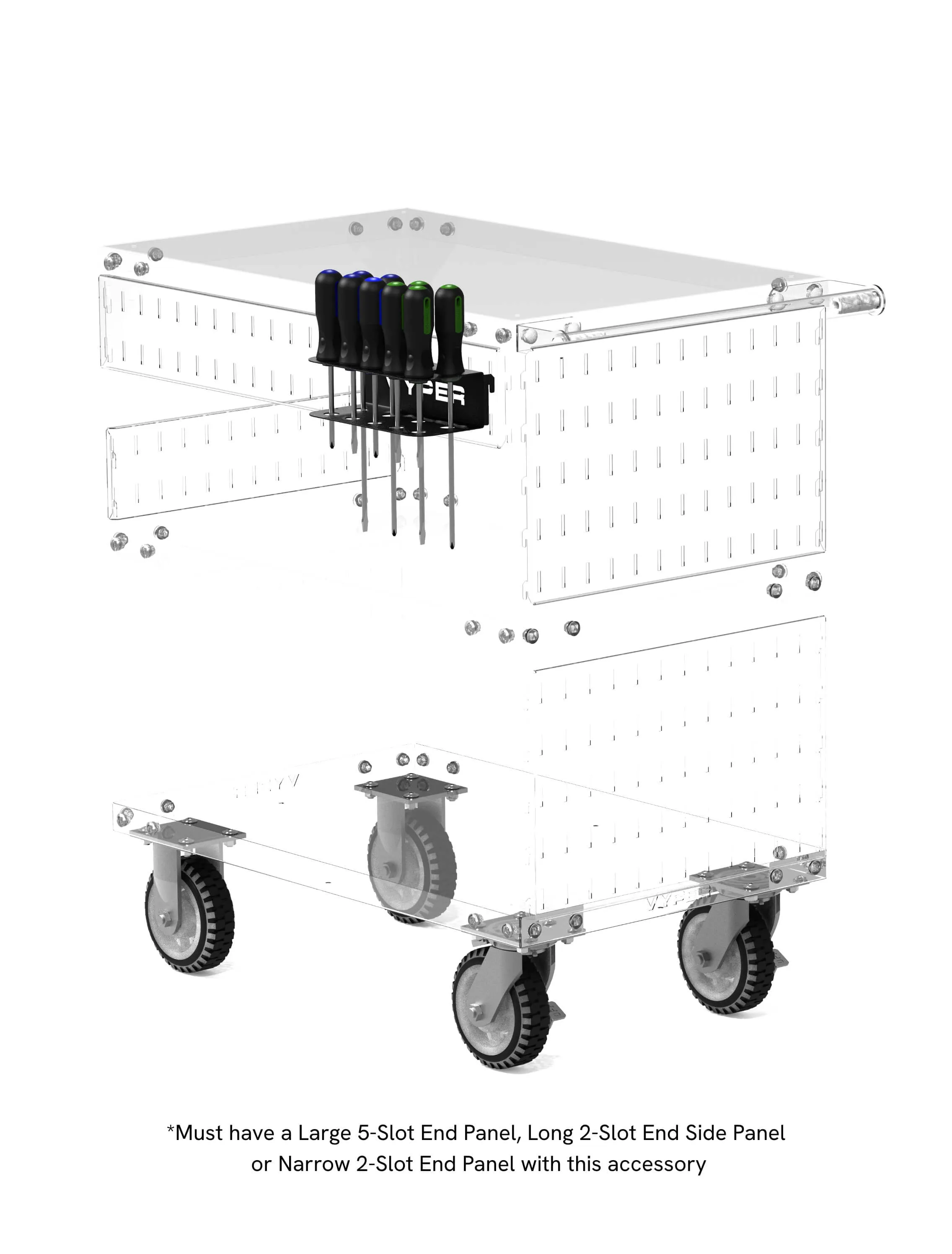 SCREW DRIVER HOLDER (9 HOLE)