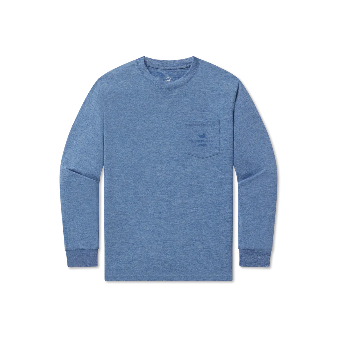 Southern Marsh LS Fieldtec Heathered Tee - Tarpon Whispers