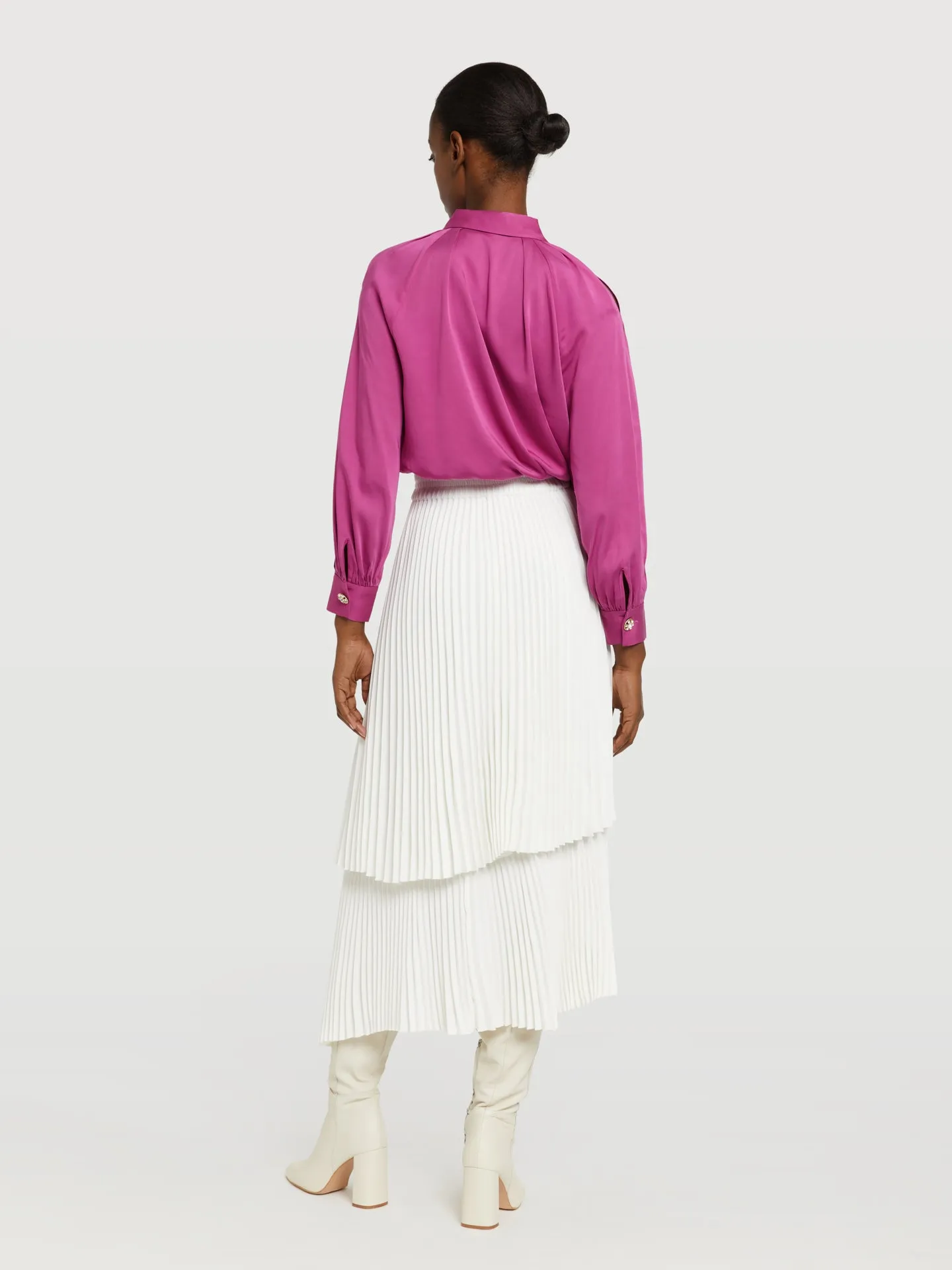 Special pleated skirt