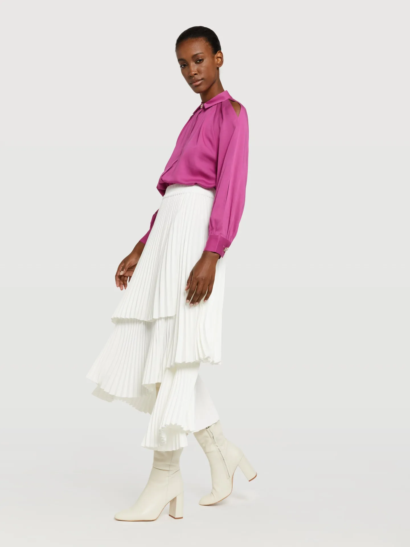 Special pleated skirt