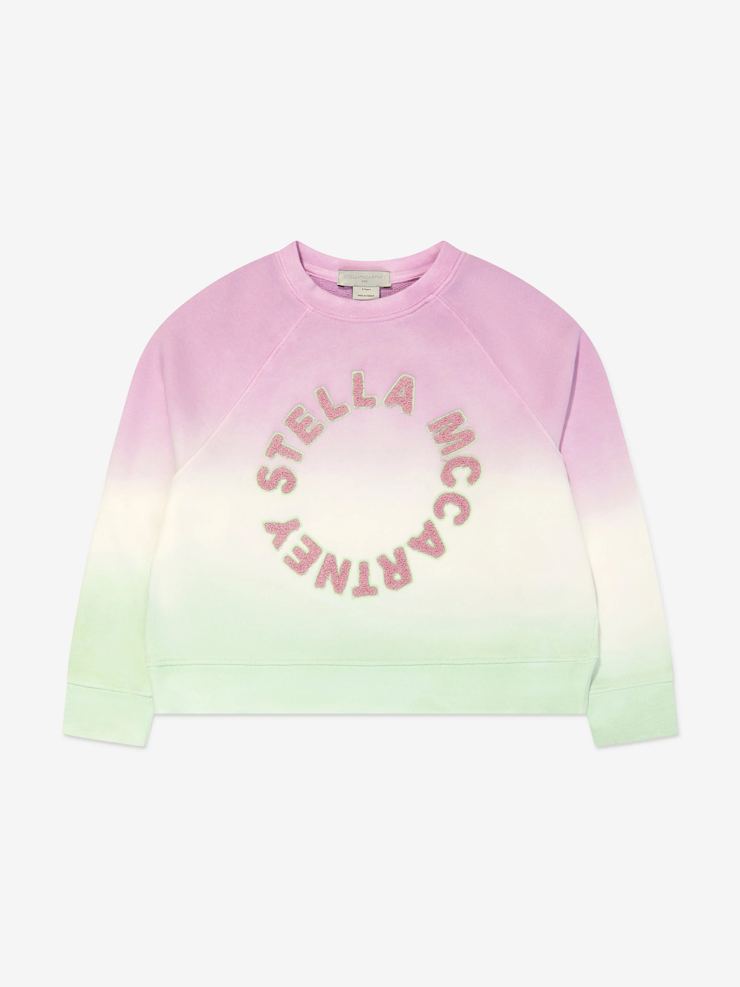 Stella McCartney Girls Logo Sweatshirt in Multicolour