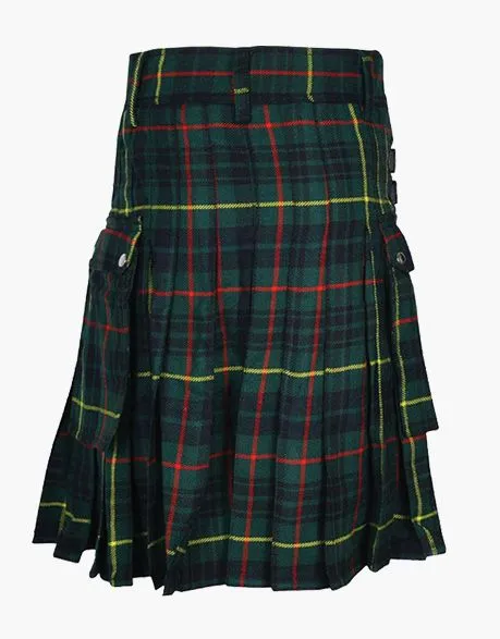 STEWART TARTAN UTILITY KILT MENS HUNTING