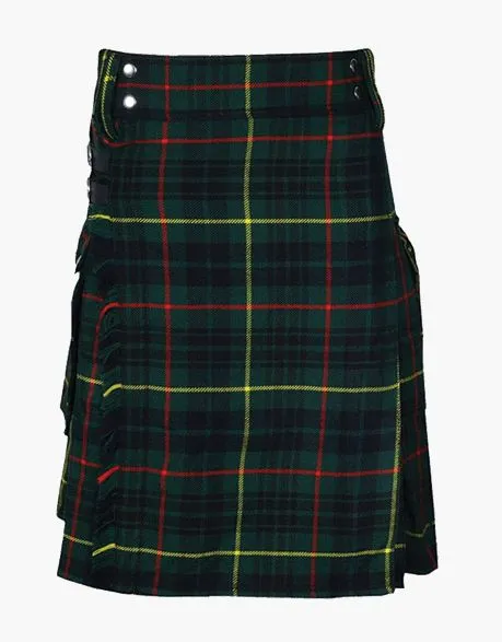 STEWART TARTAN UTILITY KILT MENS HUNTING