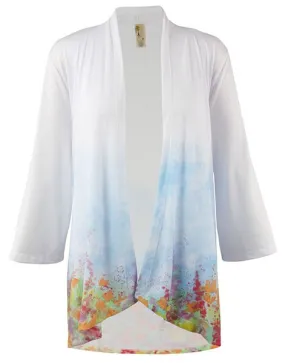 Summer Dreams 3/4 Sleeve Kimono - A Walk In The Park