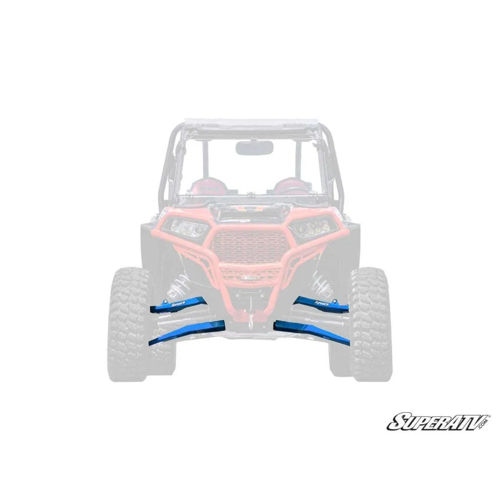 SuperATV Polaris RZR XP Turbo High Clearance Boxed A-Arms