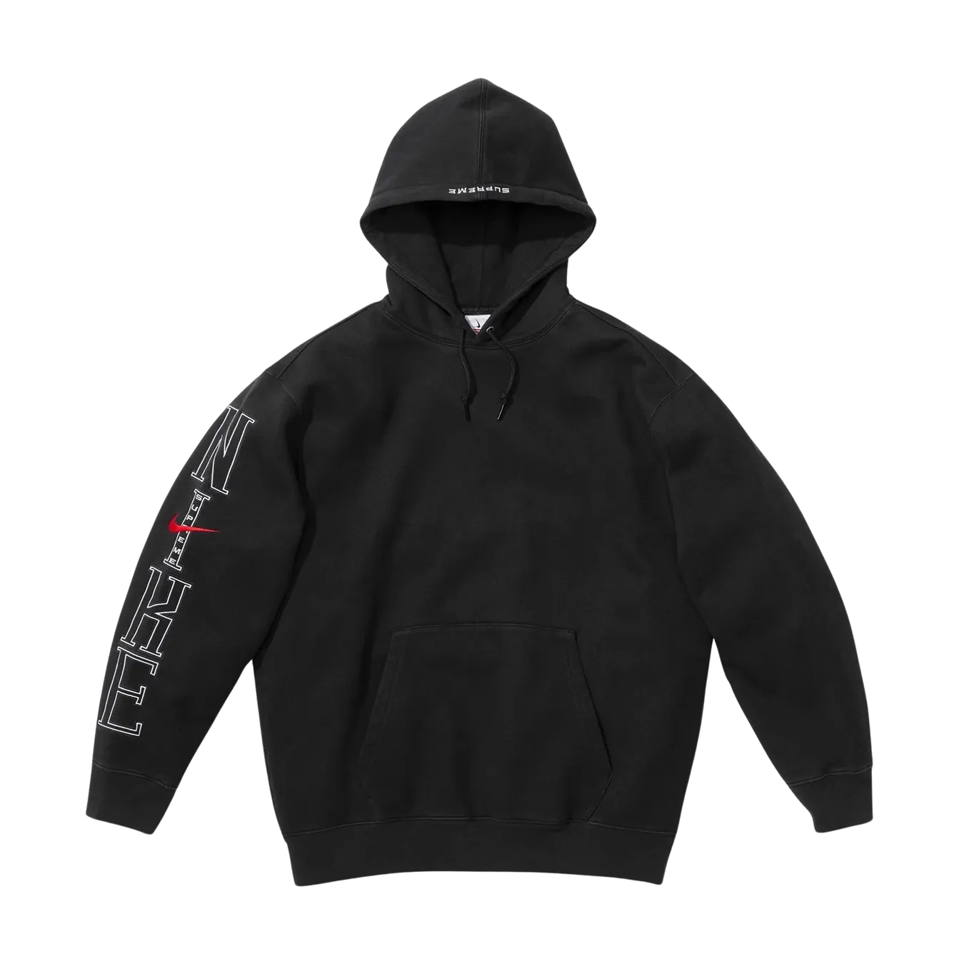 Supreme x Nike Hooded Sweatshirt 'Black'