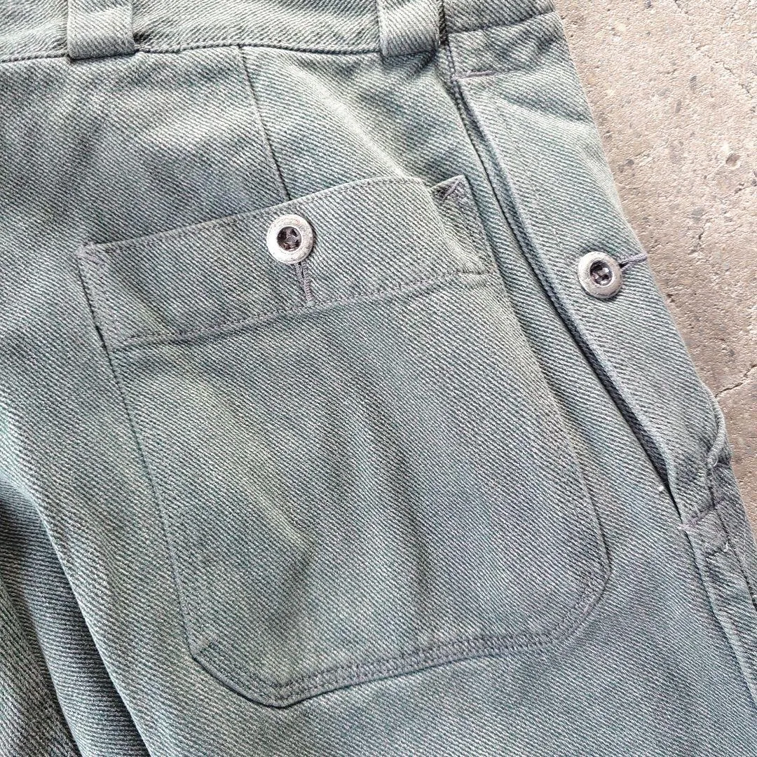 Swiss denim work pants 50's スイス軍　50年代　デニムワークパンツ　XL